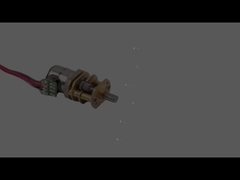 SM08-GB10 8mm diameter bipolaire stepper motor met de schachtversnellingsbak van D