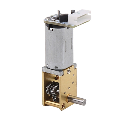 2.4~6V Load Speed 12250 RPM Brush DC Gear Motor With Worm Gear Box $3~$8.5/unit