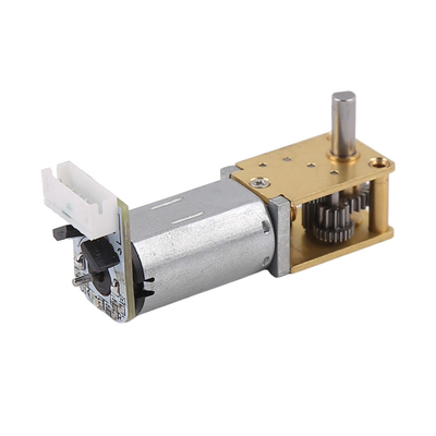 2.4~6V Load Speed 12250 RPM Brush DC Gear Motor With Worm Gear Box $3~$8.5/unit