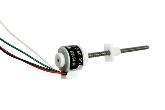 High Resolution T-Shape Screw 15mm Linear Stepper Motor 24mm Stroke