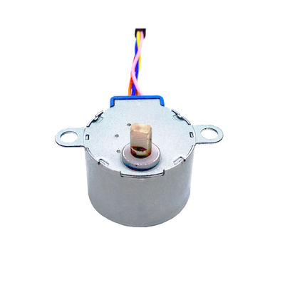 24mm Diameter Permanent Magnet Stepper Motor with Gearbox 385mA Current 5v 12v 24v Voltage