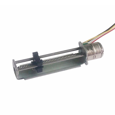 SM10-42L 10mm diameter mini lineaire actuator stepper motor met steun en schuif