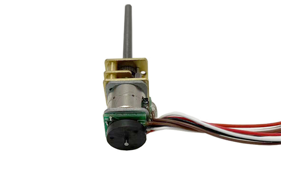 18° Step Angle 5Vdc gear motor 10mm screw motor stepper motor with encoder suitable for medical equipment