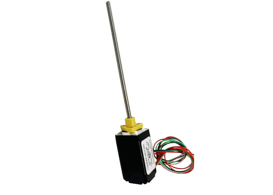 Hoge prestaties 20mm (Nema 8) hybride stepper bipolaire motor, 4 leiden, verkiesbare de slag van de TOPschroef
