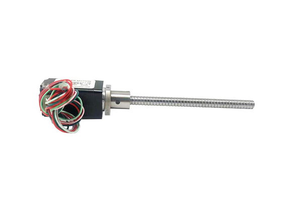 External drive 20mm (Nema 8) hybrid stepper motor, bipolar, 4-lead, ACME screw stroke optional