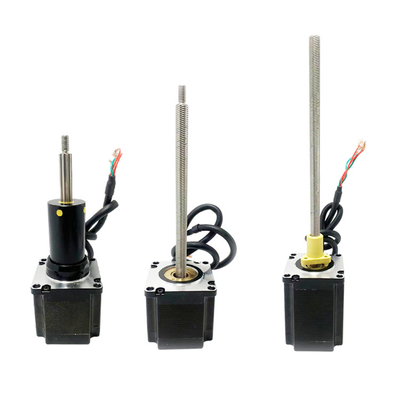 Nema 23 (57mm) hybride stepper bipolaire motor, 4 leidt, de schroef van het TOPlood, prestaties met geringe geluidssterkte, met lange levensuur, hoge.