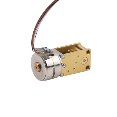 15mm Motor+Worm Gearbox Geared Stepper Motor for 3D Printing、Robotics、Sensitive Applications