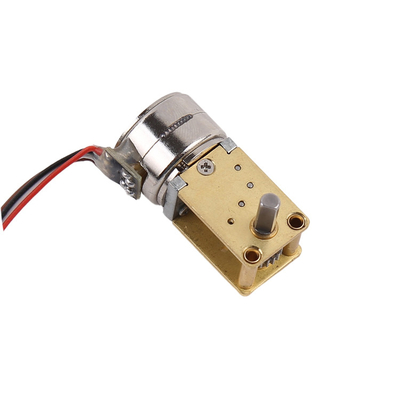 15mm Motor+Worm Gearbox Geared Stepper Motor for 3D Printing、Robotics、Sensitive Applications