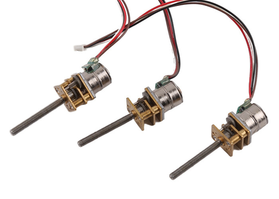 Medische apparatuur Micro- Stepper Motor 10mm 2 fase 4 Draad met Loodschroef