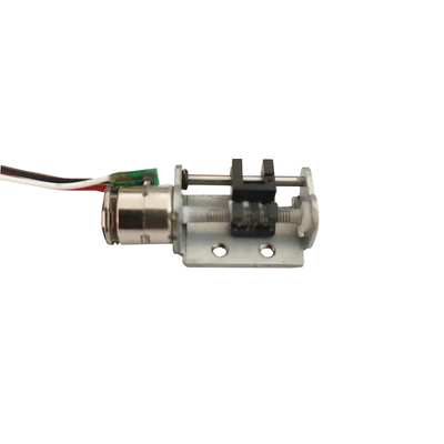 2 fase 8 mm diameter 18 graden staphoek Micro Slider Lineaire stapmotor met beugel