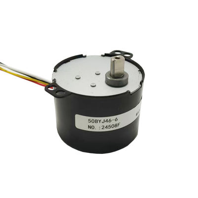 Application of High Torque 15VDC PM Reduction Motor 50BYJ46-6 in Rotating Display Plates